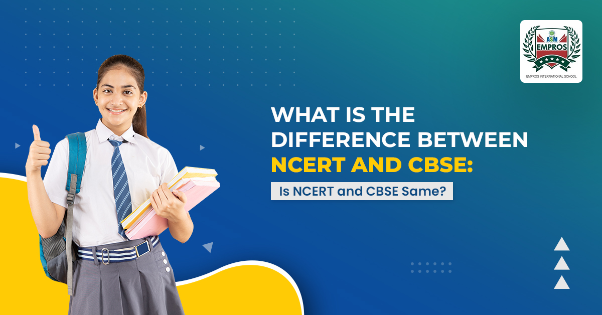 Difference between NCERT and CBSE