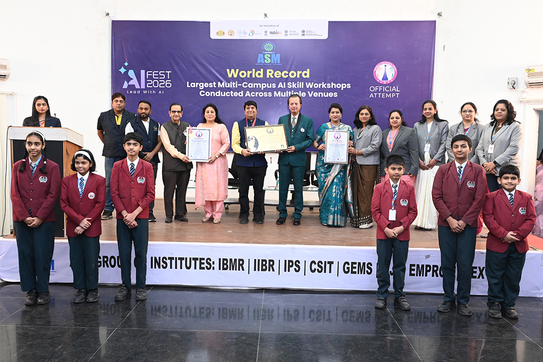 AI Fest at Empros International School inspired students from Nursery to Grade XII to explore Artificial Intelligence, earning World Record recognition while shaping future-ready minds.